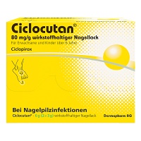 CICLOCUTAN 80 mg/g wirkstoffhaltiger Nagellack - 6g - Ciclocutan® gegen Nagelpilz