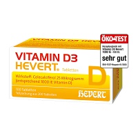 VITAMIN D3 HEVERT Tabletten - 200Stk - Hevert