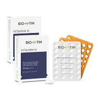 BIO-H-TIN Vitamin H 2,5 mg für 2x12 Wochen Tabl. - 2X84Stk - Haut, Haare & Nägel