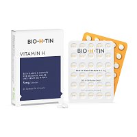 BIO-H-TIN Vitamin H 5 mg für 4 Monate Tabletten - 60Stk - Haut, Haare & Nägel