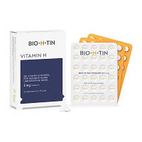 BIO-H-TIN Vitamin H 5 mg für 6 Monate Tabletten - 90Stk - Haut, Haare & Nägel