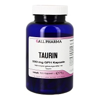 TAURIN 500 mg GPH Kapseln - 120Stk
