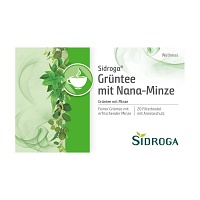 SIDROGA Wellness Grüntee m. Nana-Minze Filterb. - 20X1.5g - Wohlfühl- & Vitaltees