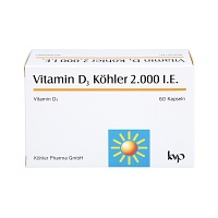 VITAMIN D3 KÖHLER 2.000 I.E. Kapseln - 60Stk - Calcium & Vitamin D3