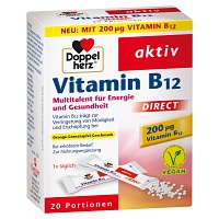 DOPPELHERZ Vitamin B12 DIRECT Pellets - 20Stk - Gedächtnis, Nerven & Beruhigung