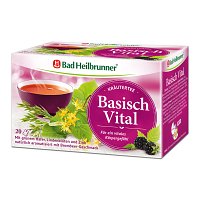 BAD HEILBRUNNER Kräutertee Basisch Vital Fbtl. - 20X2.0g - Wohlfühl Tee