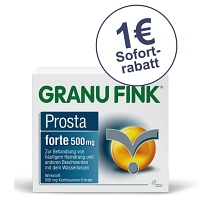 GRANU FINK Prosta forte 500 mg Hartkapseln - 40Stk - Prostatabeschwerden