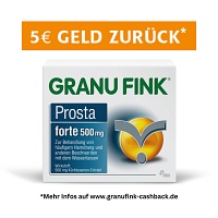 GRANU FINK Prosta forte 500 mg Hartkapseln - 80Stk - Prostatabeschwerden