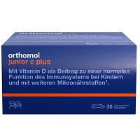 ORTHOMOL Junior C plus Kautabl.Waldfrucht - 30Stk - Mikronährstoffe