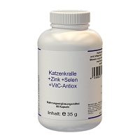 KATZENKRALLE+ZINK+Selen+Vit.C-Antiox Kapseln - 60Stk