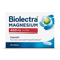 BIOLECTRA Magnesium 400 mg ultra Kapseln - 20Stk - Magnesium