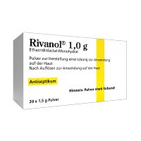 RIVANOL 1,0 g Pulver - 20Stk