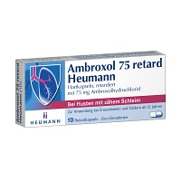 AMBROXOL 75 retard Heumann Kapseln - 10Stk