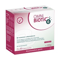 OMNI BiOTiC 6 Pulver Doppelpackung - 2X60g - Magen, Darm & Leber