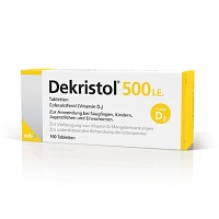 DEKRISTOL 500 I.E. Tabletten - 100Stk - Nerven, Muskeln & Gelenke