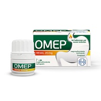 OMEP HEXAL 20 mg magensaftresistente Hartkapseln - 7Stk - Entgiften-Entschlacken-Entsäuern