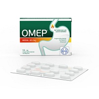 OMEP HEXAL 20 mg magensaftresistente Hartkapseln - 14Stk - Magen & Darm