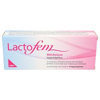 LACTOFEM Milchsäure Vaginalzäpfchen - 14Stk - Unterstützung der Vaginalflora
