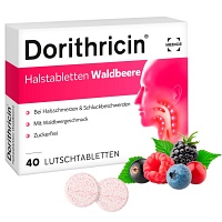 DORITHRICIN Halstabletten Waldbeere - 40Stk - Halsschmerzen