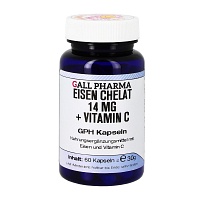 EISEN CHELAT 14 mg+Vitamin C GPH Kapseln - 60Stk