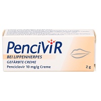 PENCIVIR bei Lippenherpes gefärbte Creme - 2g - Lippenherpes