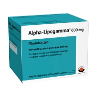 ALPHA-LIPOGAMMA 600 mg Filmtabletten - 100Stk - Diabetische Nervenstörung