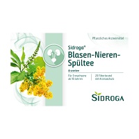 SIDROGA Blasen-Nieren-Spültee Filterbeutel - 20X2.0g - Blasenentzündung