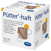 PÜTTER-haft Binde 6 cmx5 m - 1Stk