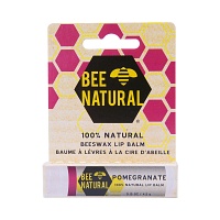 BEE Natural Lippenpflege-Stift Granatapfel - 4.25g