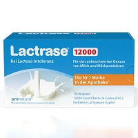LACTRASE 12.000 FCC Kapseln - 150Stk - Lactoseintoleranz