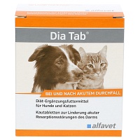 DIA TAB Kautabletten f.Hunde/Katzen - 6X5.5g