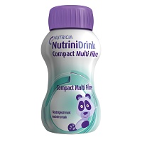 NUTRINIDRINK Compact MultiFibre Neutral - 4X125ml - Nahrungsergänzung