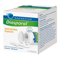 MAGNESIUM DIASPORAL 400 Extra Kapseln - 100Stk - Wadenkrämpfe