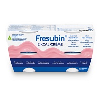 FRESUBIN 2 kcal Creme Walderdbeere im Becher - 4X125g - Trinknahrung & Sondennahrung