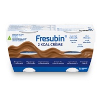 FRESUBIN 2 kcal Creme Schokolade im Becher - 4X125g - Trinknahrung & Sondennahrung