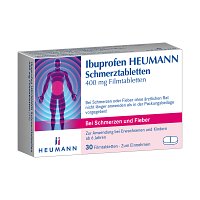 IBUPROFEN Heumann Schmerztabletten 400 mg - 30Stk - Grippe & Fieber