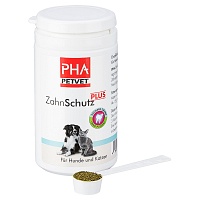 PHA ZahnSchutz Plus Pulver f.Hunde/Katzen - 60g - Augen, Ohren & Zähne
