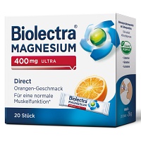 BIOLECTRA Magnesium 400 mg ultra Direct Orange - 20Stk - Micro-Pellets