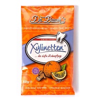 XYLINETTEN Orange Ingwer Bonbons - 60g - Xylit - gesunde Zähne