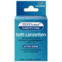 TESTAMED Soft-Lanzetten - 100Stk