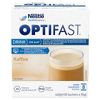 OPTIFAST home Drink Kaffee Pulver - 8X55g - Abnehmen & Diät
