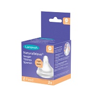LANSINOH NaturalWave Sauger M - 2Stk