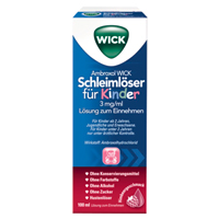 AMBROXOL WICK Schleimlöser f.Kind.3mg/ml L.z.Einn. - 100ml