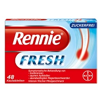 RENNIE FRESH Kautabletten - 48Stk - Entgiften-Entschlacken-Entsäuern