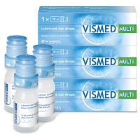 VISMED MULTI Augentropfen - 3X10ml - gereizte Augen