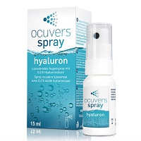 OCUVERS spray hyaluron Augenspray mit Hyaluron - 15ml