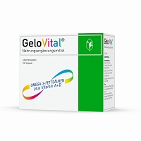 GELOVITAL Nahrungsergänzungsmittel Lebertran Kaps. - 100Stk - Für Frauen & Männer