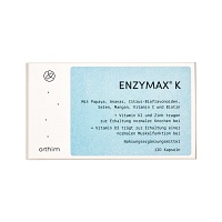 ENZYMAX K Kapseln - 120Stk - Für Senioren