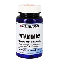 VITAMIN K2 100 µg GPH Kapseln - 60Stk - Für Senioren