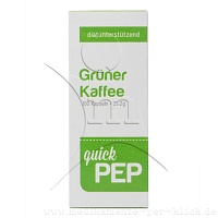 QUICKPEP grüner Kaffee Kapseln - 100Stk - Abnehmen & Diät